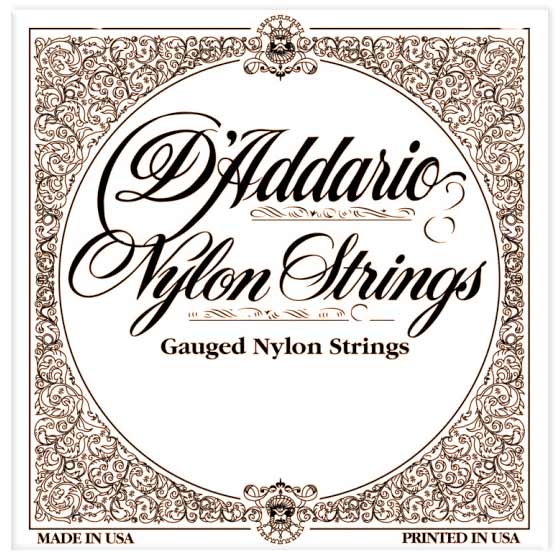 D'Addario .018 Rectified Nylon String Oud Strings